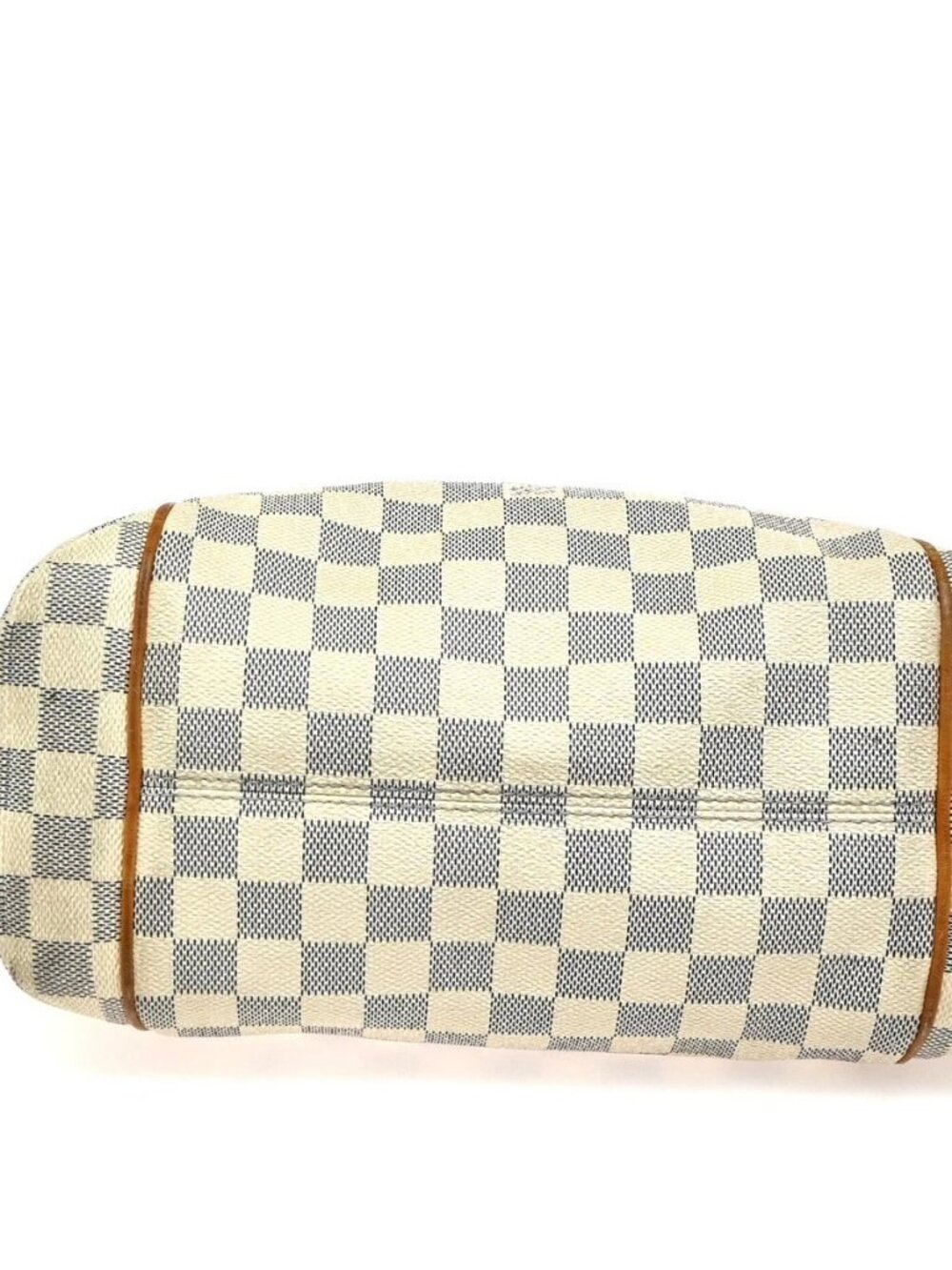 LOUIS VUITTON Totally PM Shoulder Bag Damier Azur Leather White N51261 72ZA257 - Picture 6 of 16